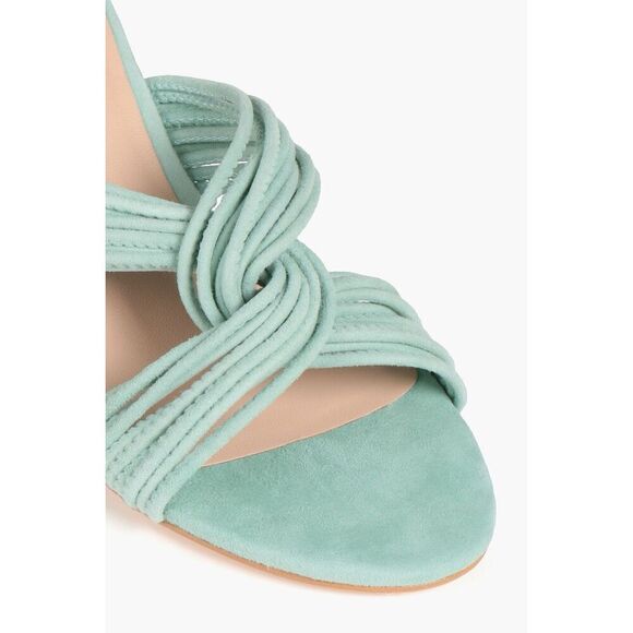 Stewart Weitzman Twisted Block 75 Sandals - Picture 4 of 9